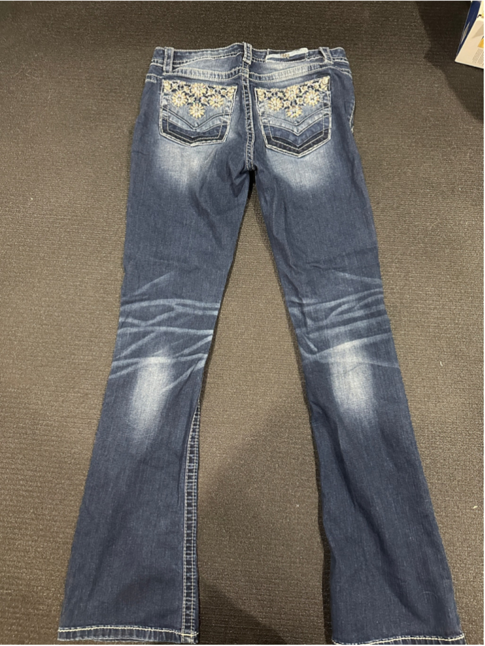 Women's Miss Me Jeans Size 28 Embellished Bootcut